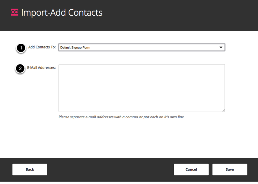Import Contacts