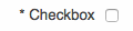 Checkbox